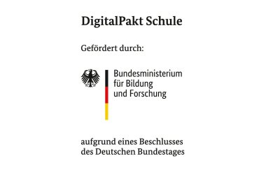 Logo des Digitalpakts des Bundesministerium für Bildung und Forschung